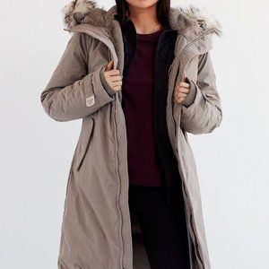 Aritzia TNA Summit Parka in Modern Taupe Size XXS